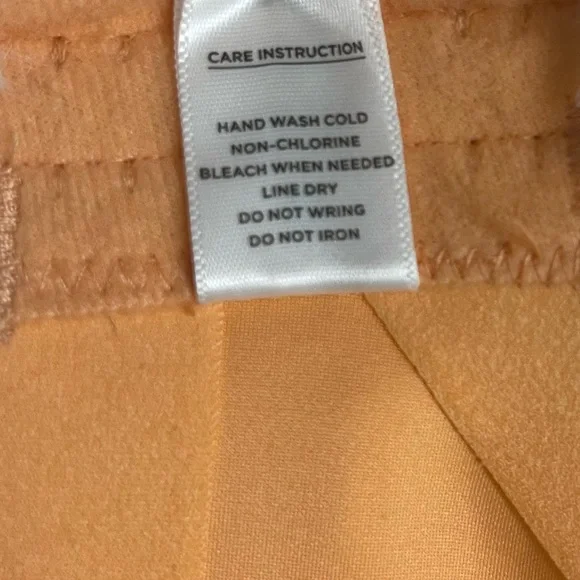 Ashley Stewart Lace Side Smoothing Wireless Bra Papaya 38D - Picture 16 of 16